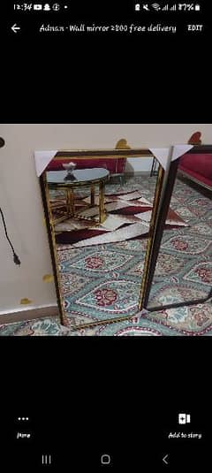 New mirror  All sizes available