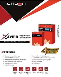 Crown Xavier 1.2kw and 2.4kw Solar Inverters Cash On Delivery