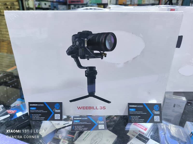 Zhiyun Wibble S and Zhiyun Wibble 3s Brand new Gimble 2