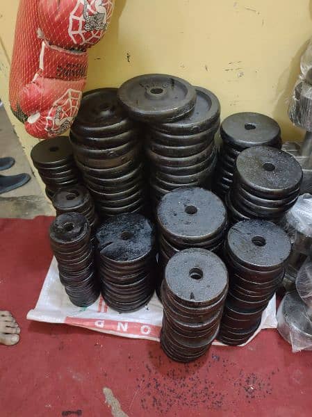 HOME GYM EQUIPMENT DEAL DUMBBELL PLATES RODS BENCHES WEIGHT 6