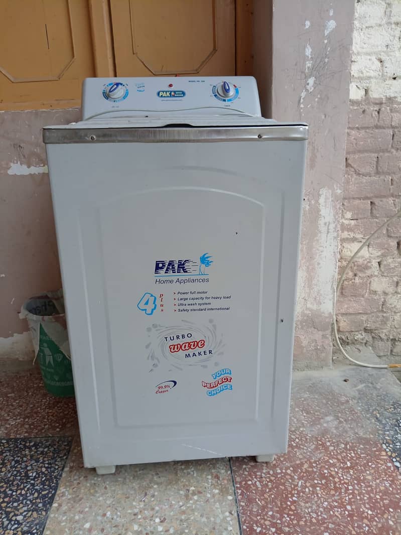 1 Pak washing machine Model PK-880 and one Pak Dryer machine PK-388 3