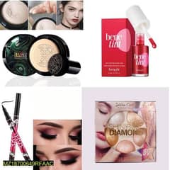 4 in 1 Makeup Deal (1x Foundation,1x Highlighter,1x Tint,1x Eyeliner)