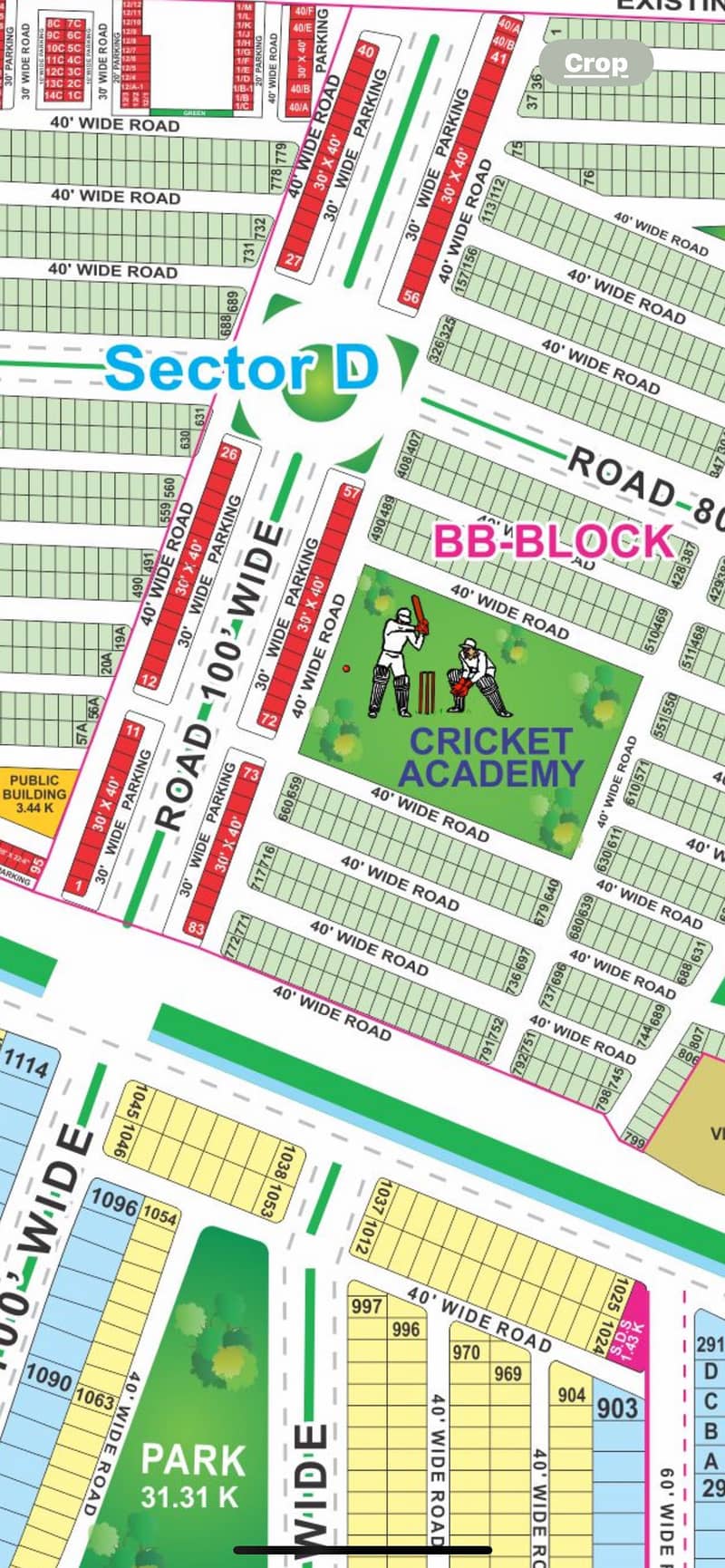 3 Commercial plot Available For sale 77 and 78 or 79 BB block Open No Tax No Transfer Fee 1
