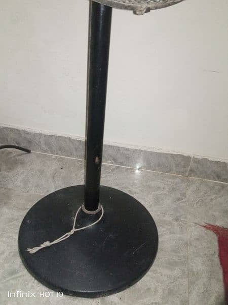 royal pedestal fan 1, year used 4