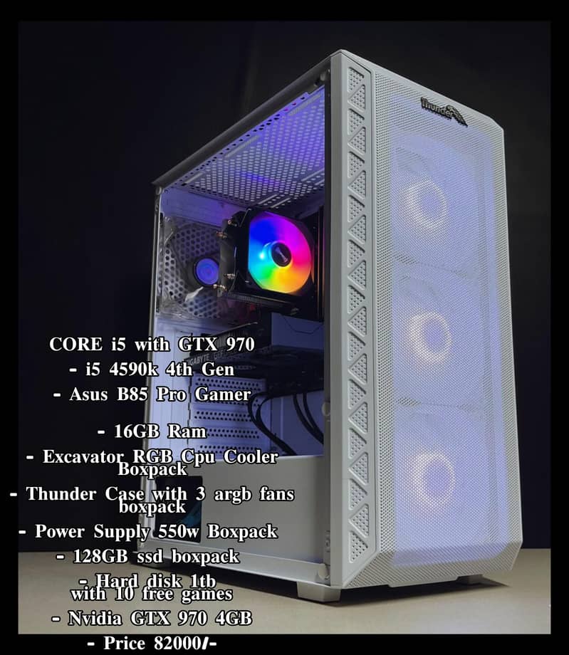 Gaming pc core i5 gtx 970 graphic card 0