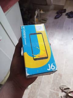samsung j6 with box