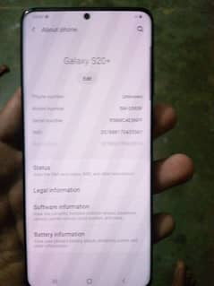 samsung S20 plus chalte chalte Non Pta hogia