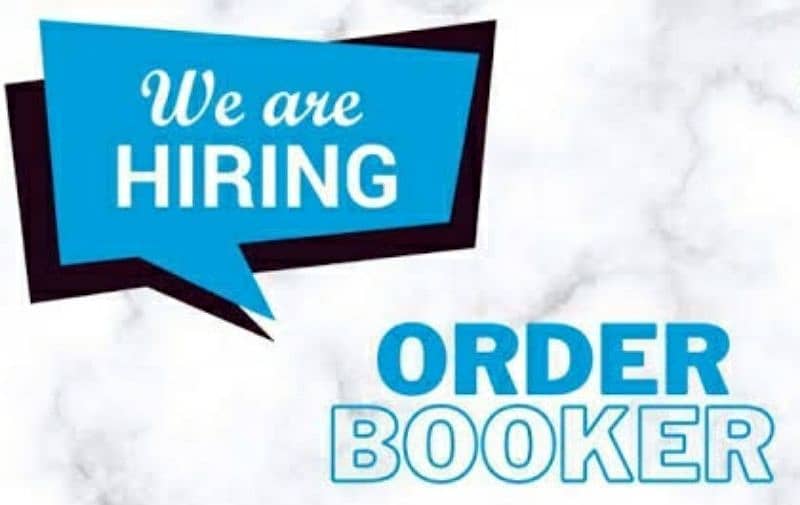 Orderbookers & delivery boys required 0