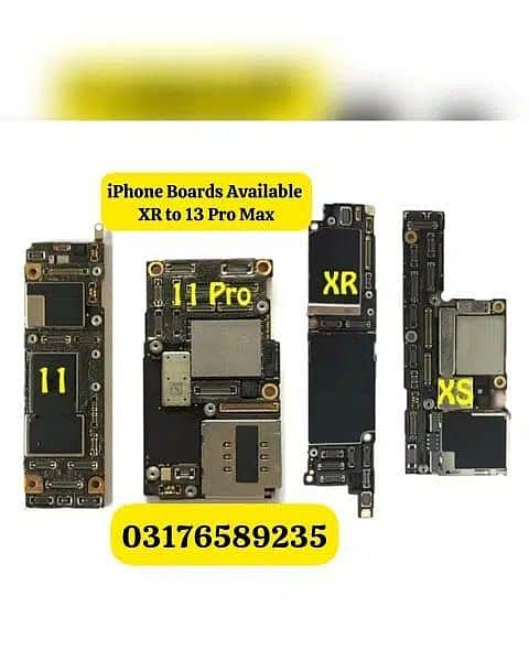 iPhone Boards Available 
XR XS Max 11 Pro Max 12 Pro Max 13 Pro Max 2