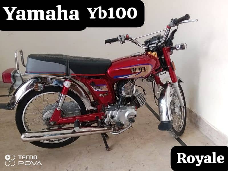 Yamaha yb100 1998 model 2 stroke 100cc 1