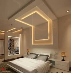 POP Ceiling/Roof Ceiling/Gypsum Ceiling/Plastir of paris ceiling