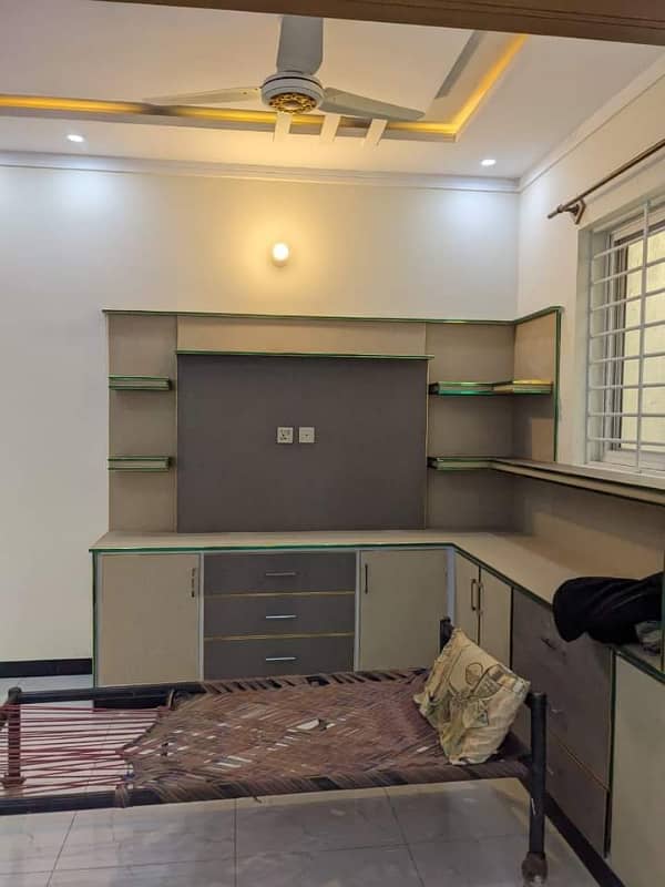 5 Marla Single Story Full House Independent and Separate Available for Rent With Electricity Only in Airport Housing Society Near Gulzare Quid and Express Highway 4