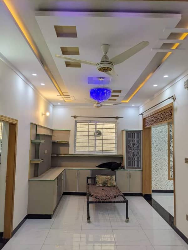 5 Marla Single Story Full House Independent and Separate Available for Rent With Electricity Only in Airport Housing Society Near Gulzare Quid and Express Highway 8