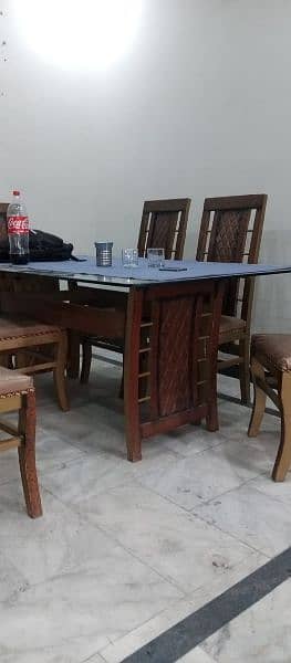 dinning table 6 seater 0