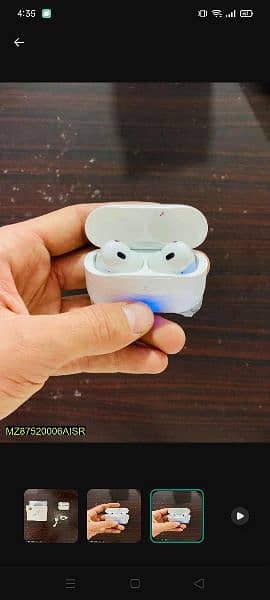 Air Pod pro 2 with charging cable 1
