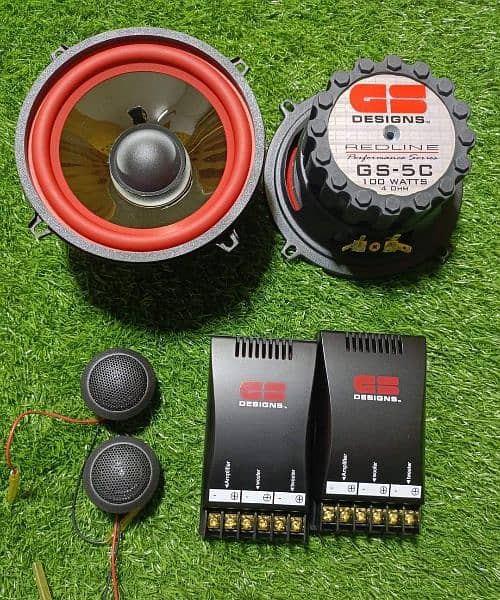 GS-Designs RED Line (USA) Component Speaker 4