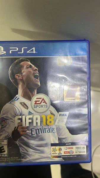 FIFA 18 ORIGINAL DISK FOR PS4 0