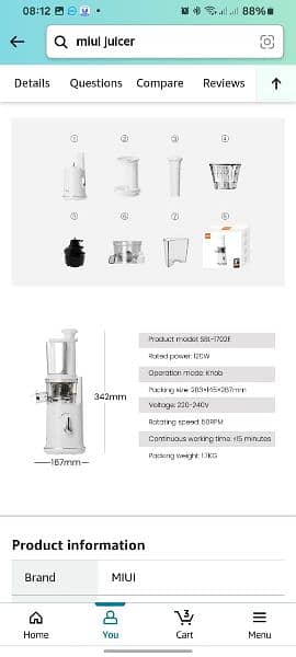 Smart imported Juicer New 9