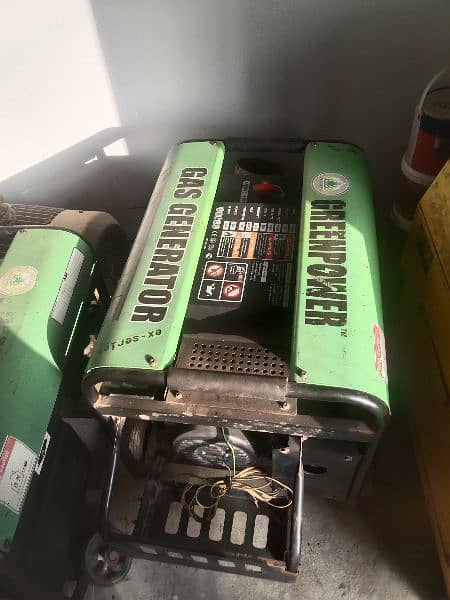 Gas generator 6 kV behtreen condition  imported 0