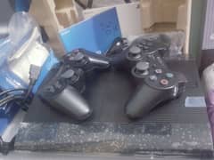 ps3 500gb 45 games installed with boxe 2 remotes
