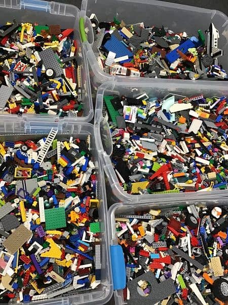 original Lego 1 kg bag l sets l Minifigures l technical 1