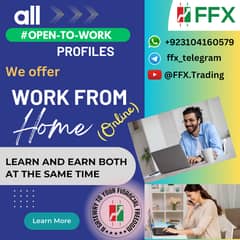 Work from Home (Online) - Learn and Earn