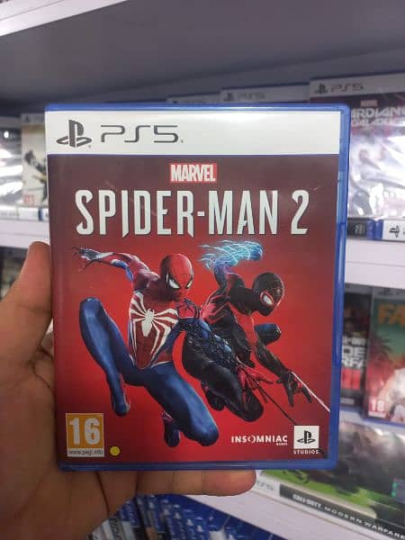 ps5 spider man 2 used Available 0