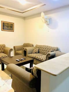E-11 Save sequre Daily basis 1bed Flat fully furnished available rent