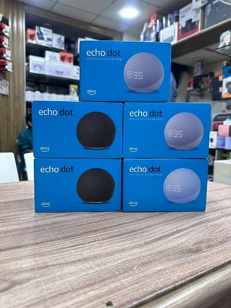 Amazon Echo Pop, Echo Dot 5th Gen Smart Speaker 0