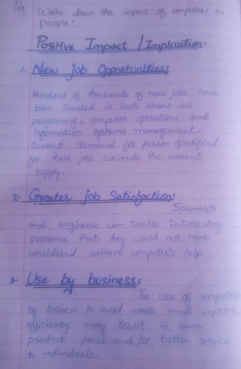 Handwritten Assignment Writer 7