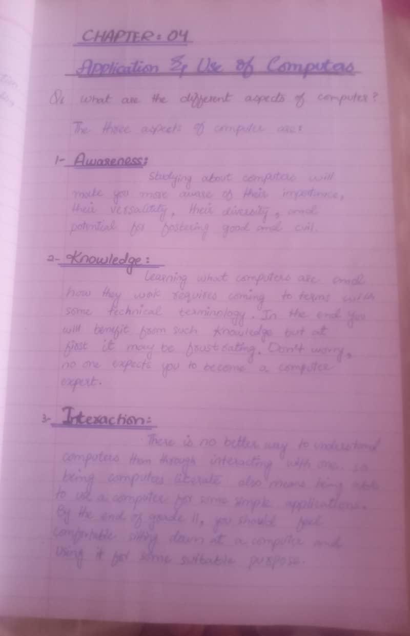 Handwritten Assignment Writer 9