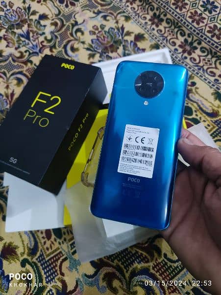 Xiaomi Poco F2 Pro special edition 5G 8+5=13/256 GB with complete box 12