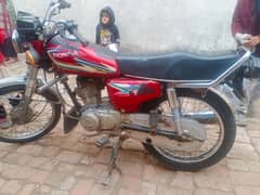 Honda 125 baick Red color 6 model documents complete