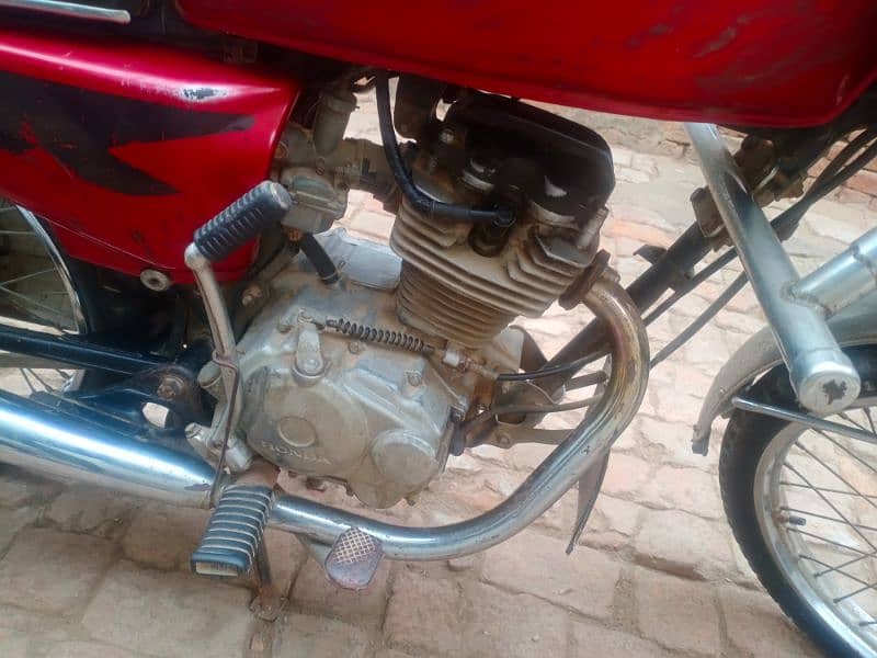 Honda 125 baick Red color 6 model documents complete 1