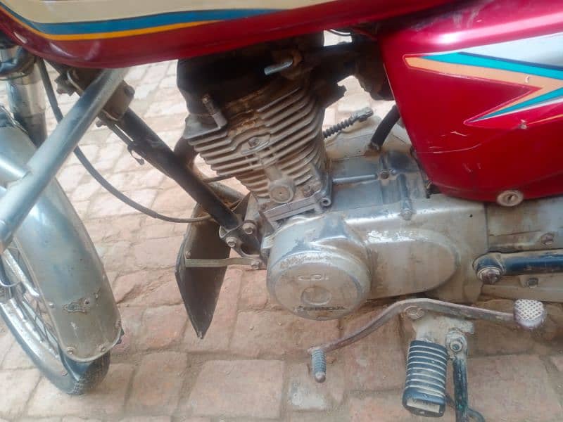 Honda 125 baick Red color 6 model documents complete 2