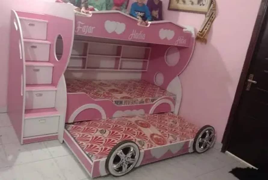 Bunk bed | Double bed | Triple bed | furniture | single bed | car bed 8