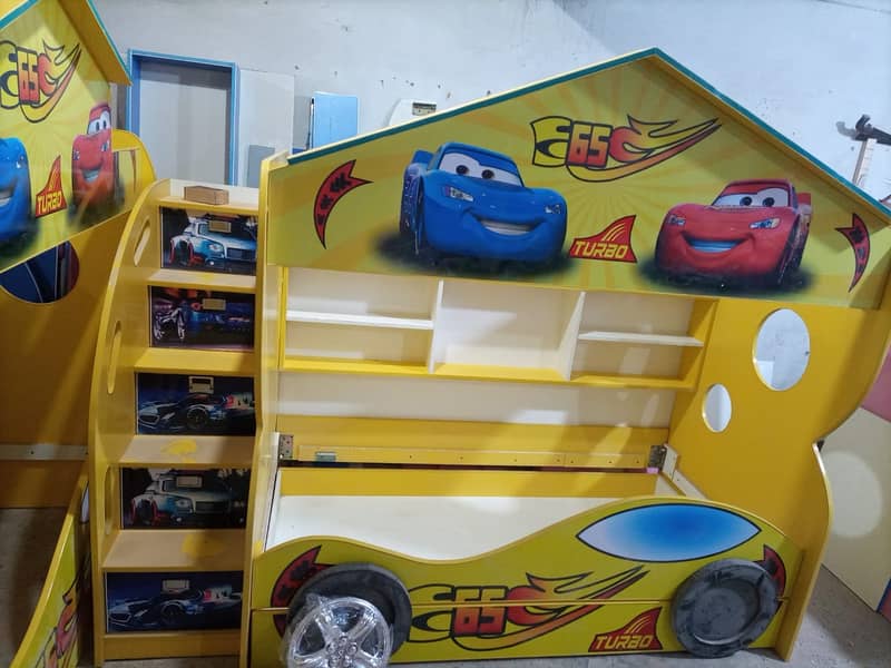 Bunk bed | Double bed | Triple bed | furniture | single bed | car bed 1