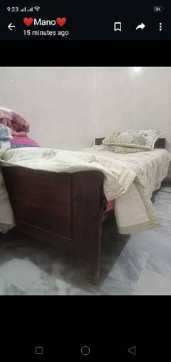 single bed without mattress