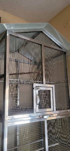 FULL STEEL CAGE WITH THREE STORIES 0