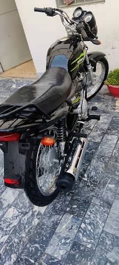Yamaha ybz 125cc, M. B. Din, without registration number