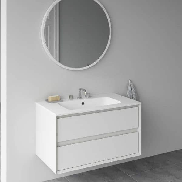 Bath vanity/ bathroom sink with cabinet/PVC vanity/ best quality 1