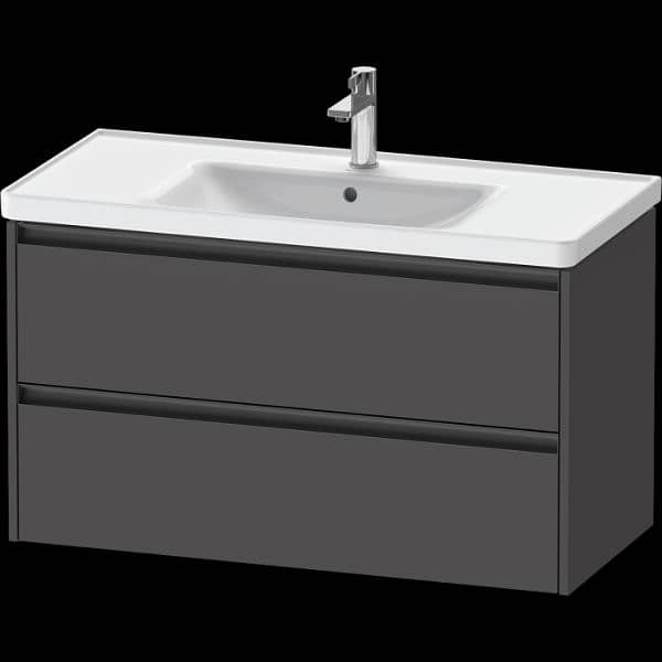 Bath vanity/ bathroom sink with cabinet/PVC vanity/ best quality 6