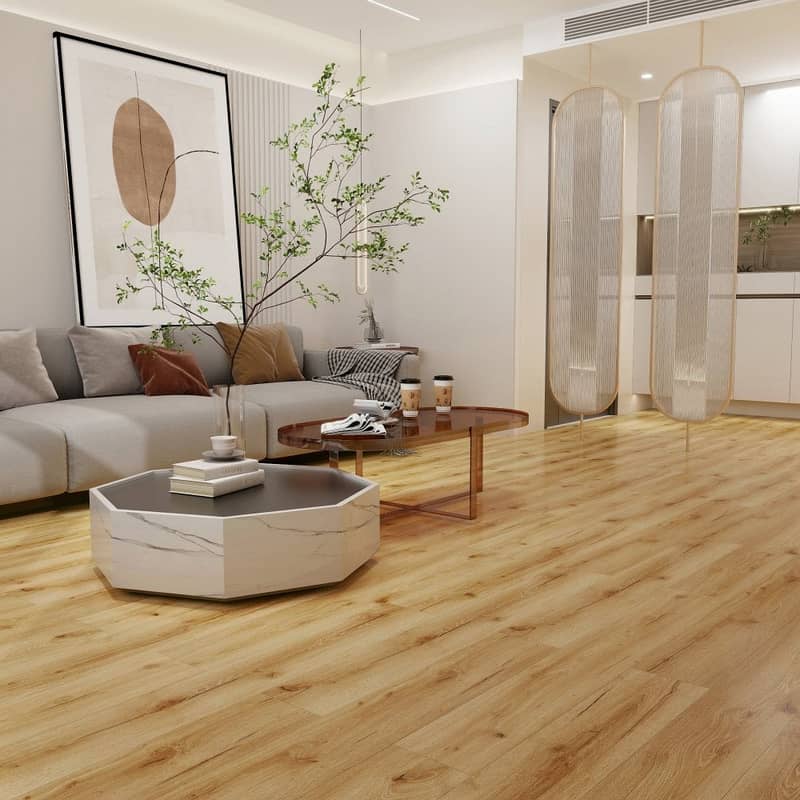 Wooden Flooring / Laminate Flooring Grass / Vinyl / Pvc Tiles 5