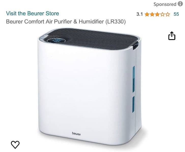beurer Air purifier and humidifier 0