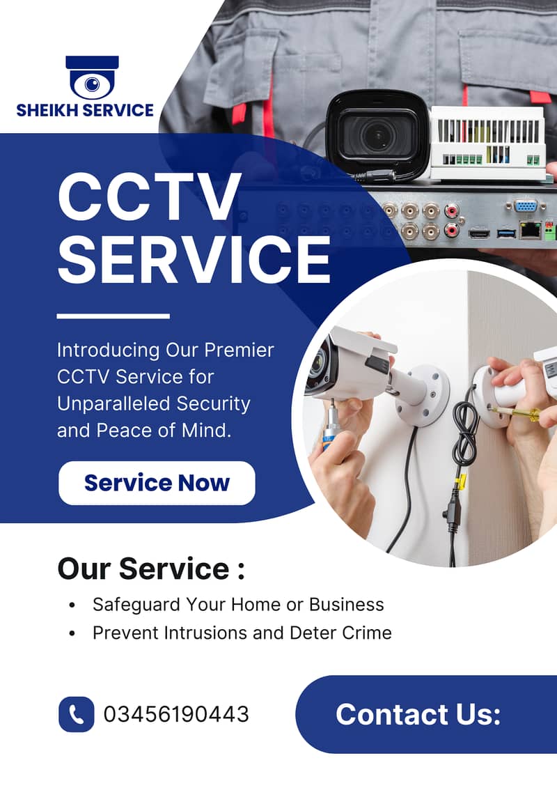 CCTV, Computer, time attendance machine, PABX service and installation 15