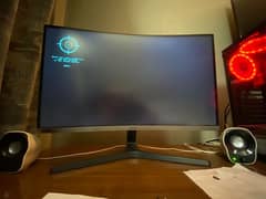 Samsung curved monitor 27’inches 1080P 120HZ