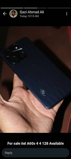 itel A60s 10by10 ha Box or Charge 4+4 128Ram