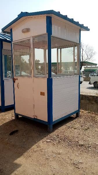 security guard cabin office container Porta cabin's 1