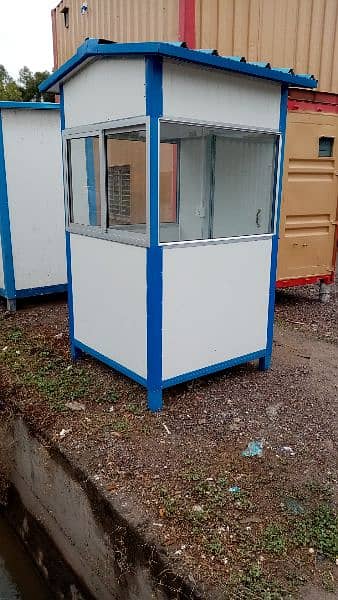 security guard cabin office container Porta cabin's 3