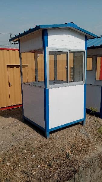 security guard cabin office container Porta cabin's 4